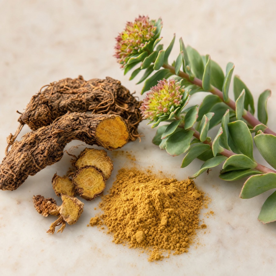 רוגע-פיל · תוסף מצב הרוח Rhodiola rosea